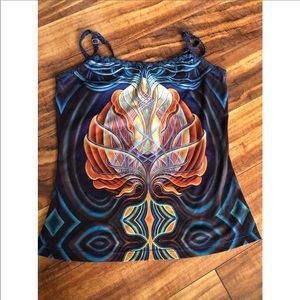 Amanda sage active wear psychedelic yoga cami